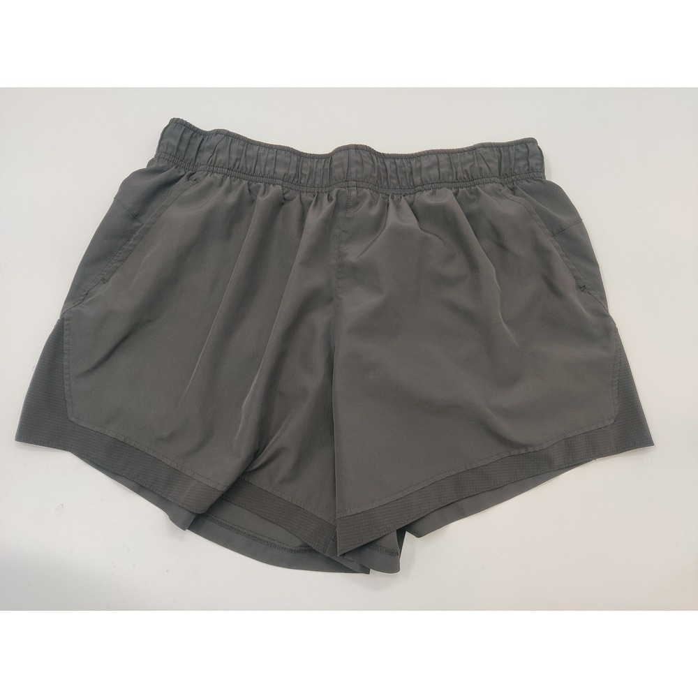 Athletic Works Womens Black Running Shorts XL 16-18 Elastic Waist AW12100021487
